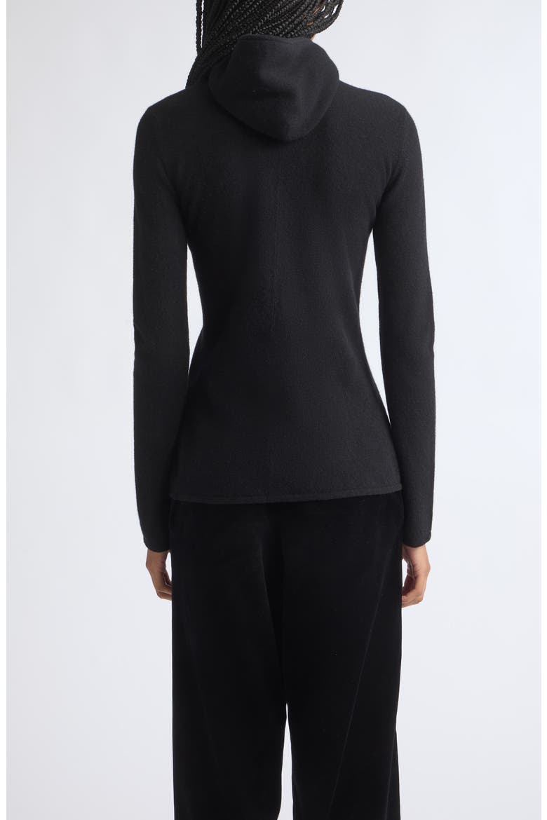 Hook and Eye Wool Hoodie, Alternate, color, CHARCOAL MELANGE