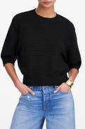 Madewell Textural Stitch Cotton Sweater