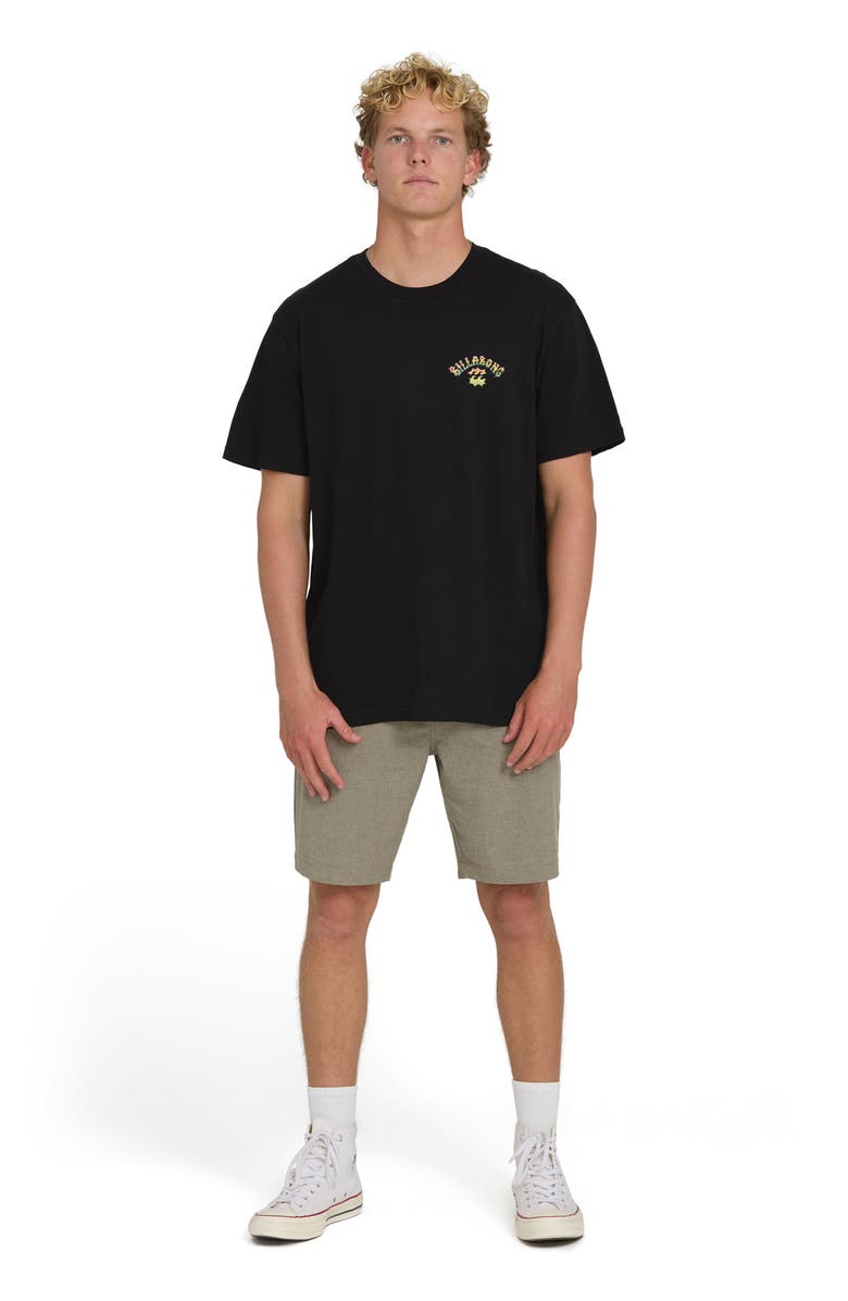 Billabong Nanda Ormond Occy Premium Graphic T-Shirt, Alternate, color, Black