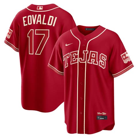 Men's Nike Nathan Eovaldi Red Texas Rangers 2026 City Connect Stadium Jersey