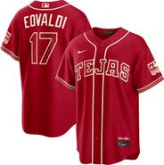 Nike Men's Nike Nathan Eovaldi Red Texas Rangers 2026 City Connect Stadium Jersey