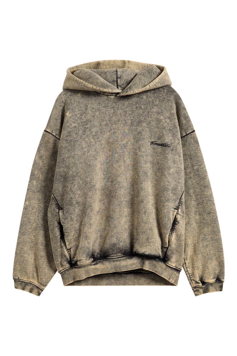 Kids' Raglan Hoodie, Main, color, SULPHUR BLACK CLOUD WASH