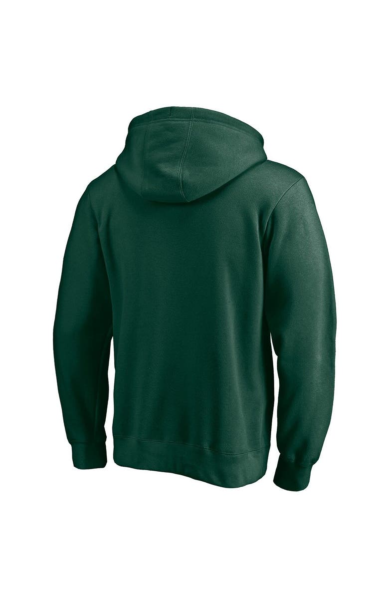 FANATICS Men's Fanatics Branded Green Oakland Athletics Hometown Collection Elephant Fitted Pullover Hoodie, Alternate, color,