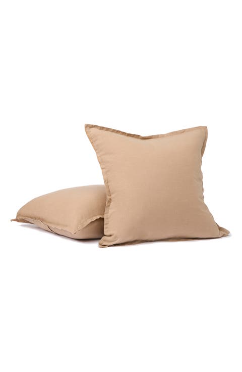 Organic Linen Accent Pillow