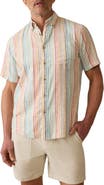 Faherty Breeze Short Sleeve Button-Down Shirt