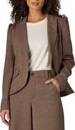 Wit & Wisdom Puff Shoulder Blazer