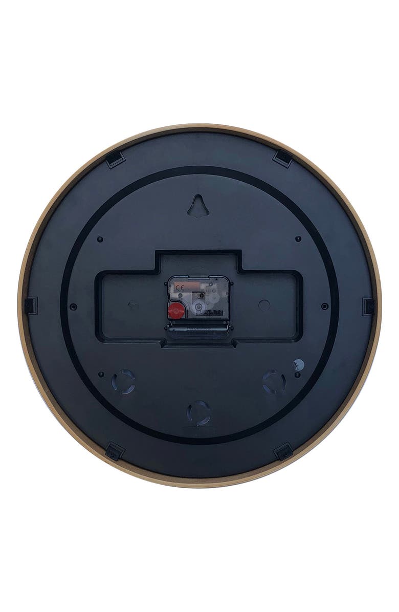 CLOUDNOLA Riso Wooden Wall Clock, Alternate, color, 