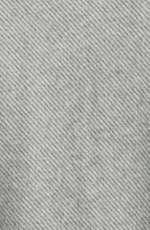 Johnnie-o Carl Brushed Knit Button-up Shirt In Gray