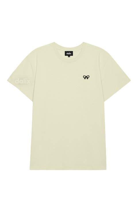 Womens Bow Lightweight Everyday Tee