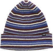 vowels Striped Wool Blend Beanie