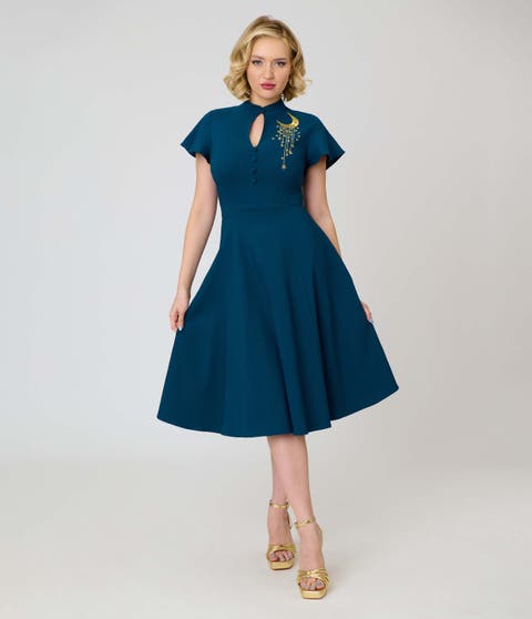 1940s Baltimore Swing Dress