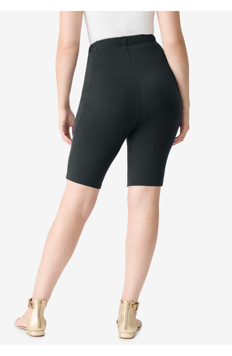 Roaman's Side-Pocket Bike Short, Alternate, color, Heather Charcoal
