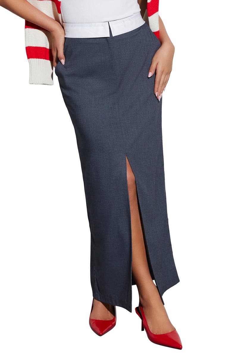 VICI Collection Boss Babe Maxi Skirt, Main, color, 