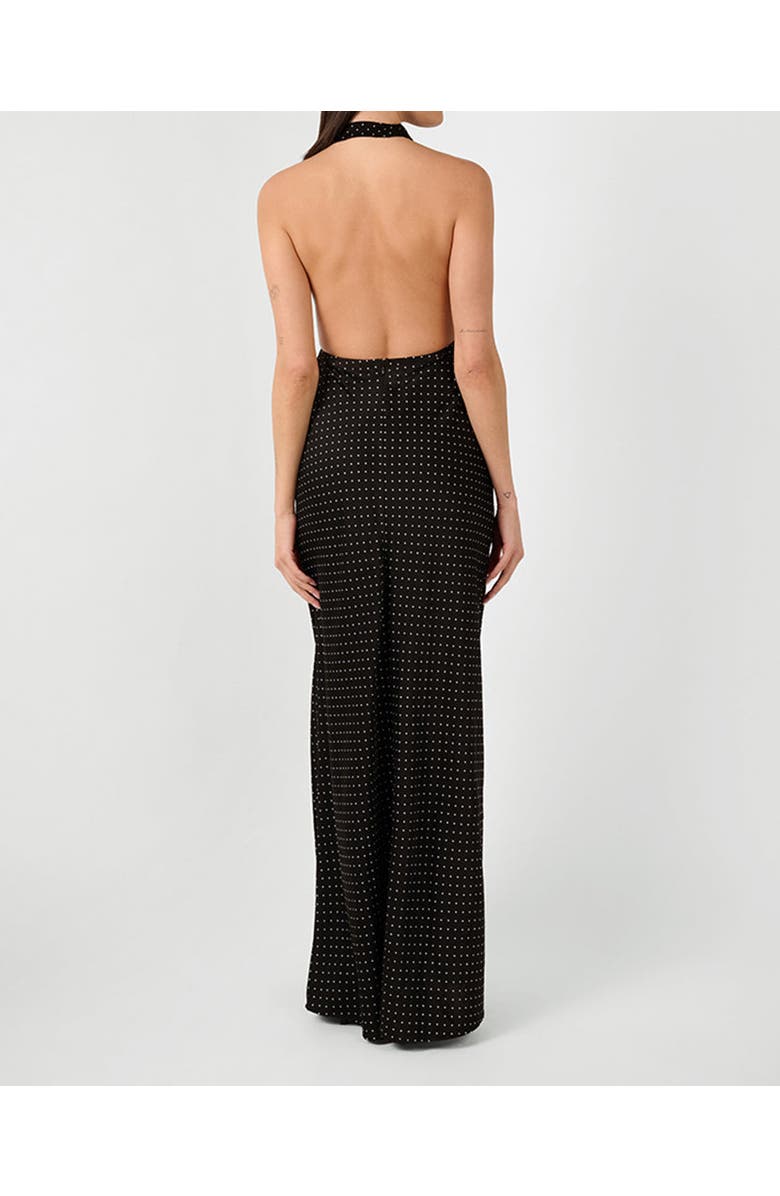 WeWoreWhat Cowl Halter Maxi Dress, Alternate, color, 