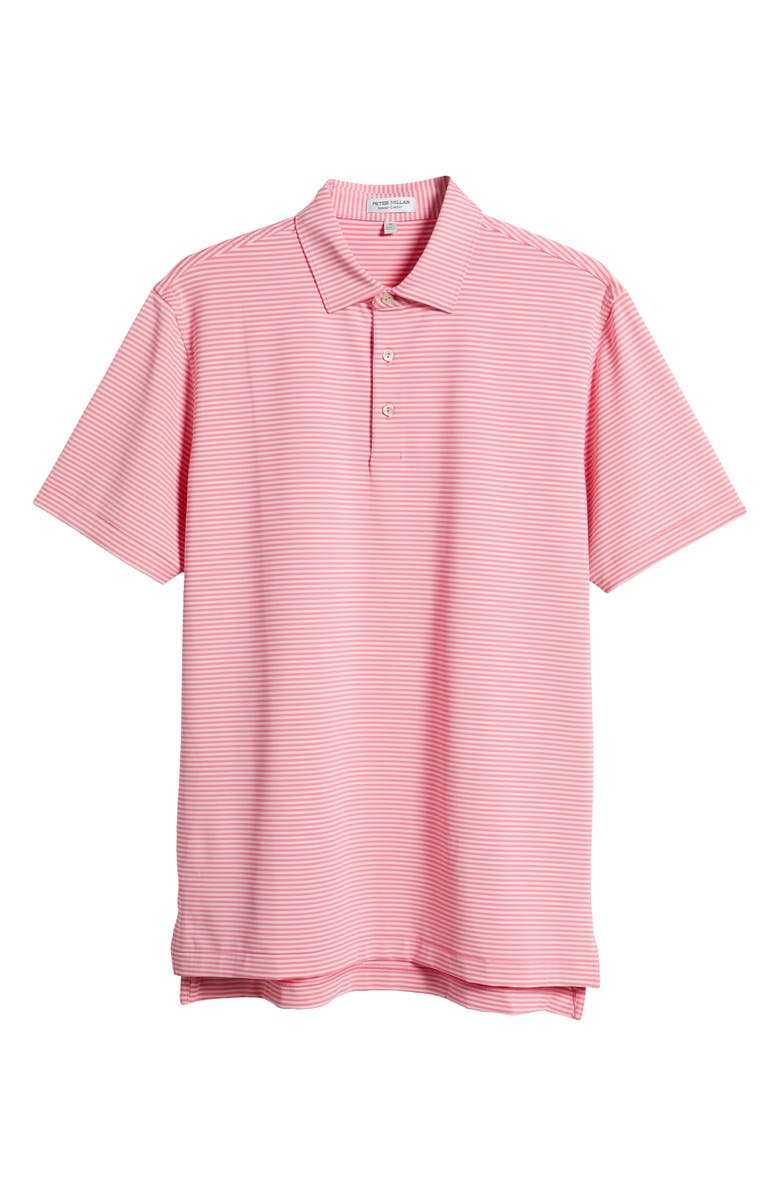 Peter Millar Hales Stripe Performance Jersey Polo, Alternate, color, 