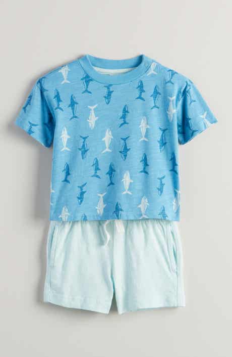 Tucker + Tate Print Cotton T-Shirt & Shorts Set