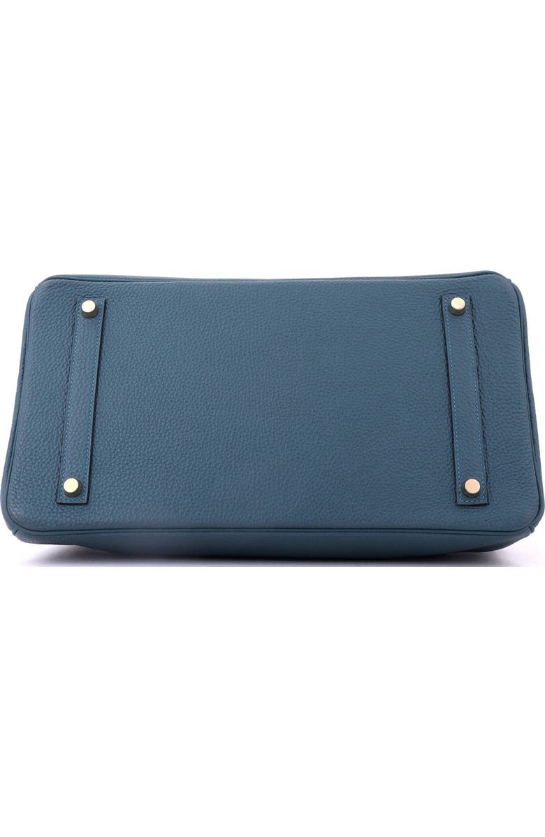 Pre-Owned Hermes Birkin Handbag Blue Togo with Gold Hardware 35, Alternate, color, Colvert