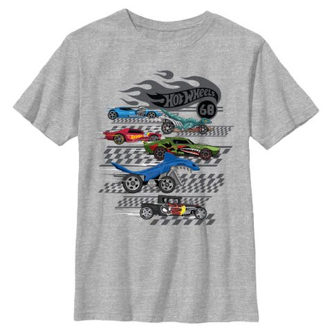 Boy's Hot Wheels Racing Lineup  Graphic T-Shirt
