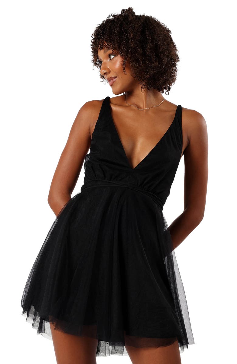 Petal 
Pup Arlowe Tulle Minidress, Alternate, color, 