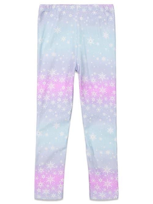 Disney Frozen Queen Elsa Hoodie & Leggings Set In Black