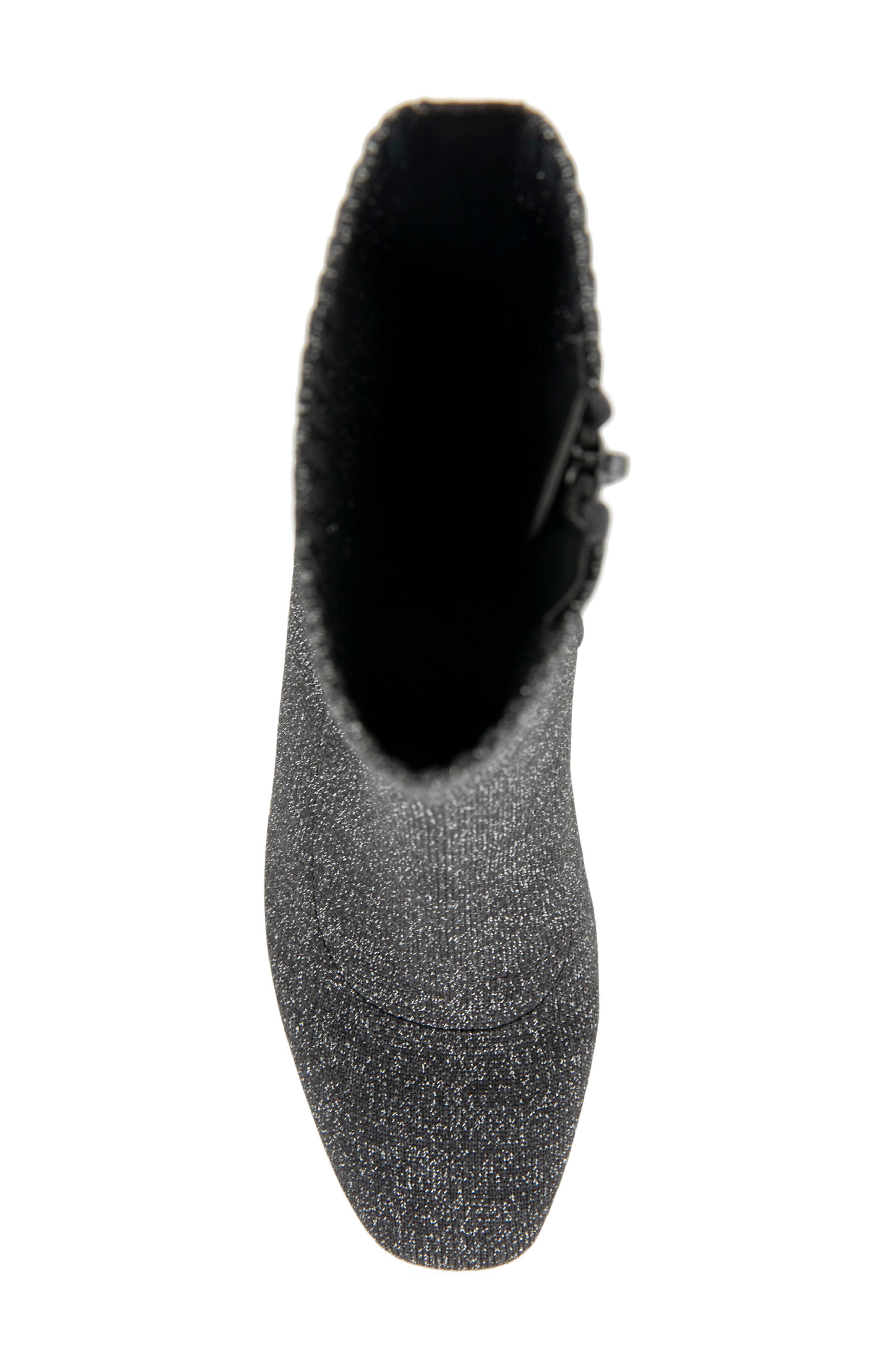 Aerosoles Cezarina Sweater Knit Bootie, Alternate, color, Gunmetal Knit