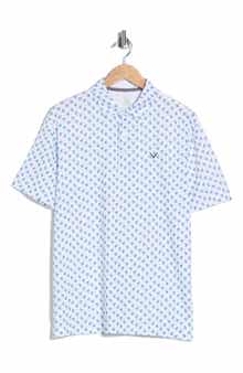 Callaway Tropical Cocktail Print Knit Golf Polo