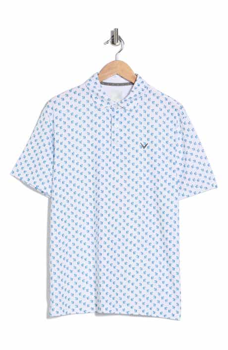 Callaway Tropical Cocktail Print Knit Golf Polo