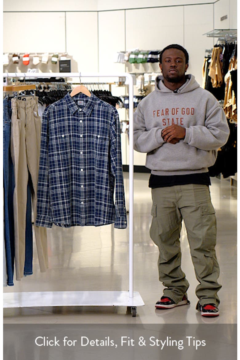 The Tried & True Plaid Chambray Button-Up Shirt video