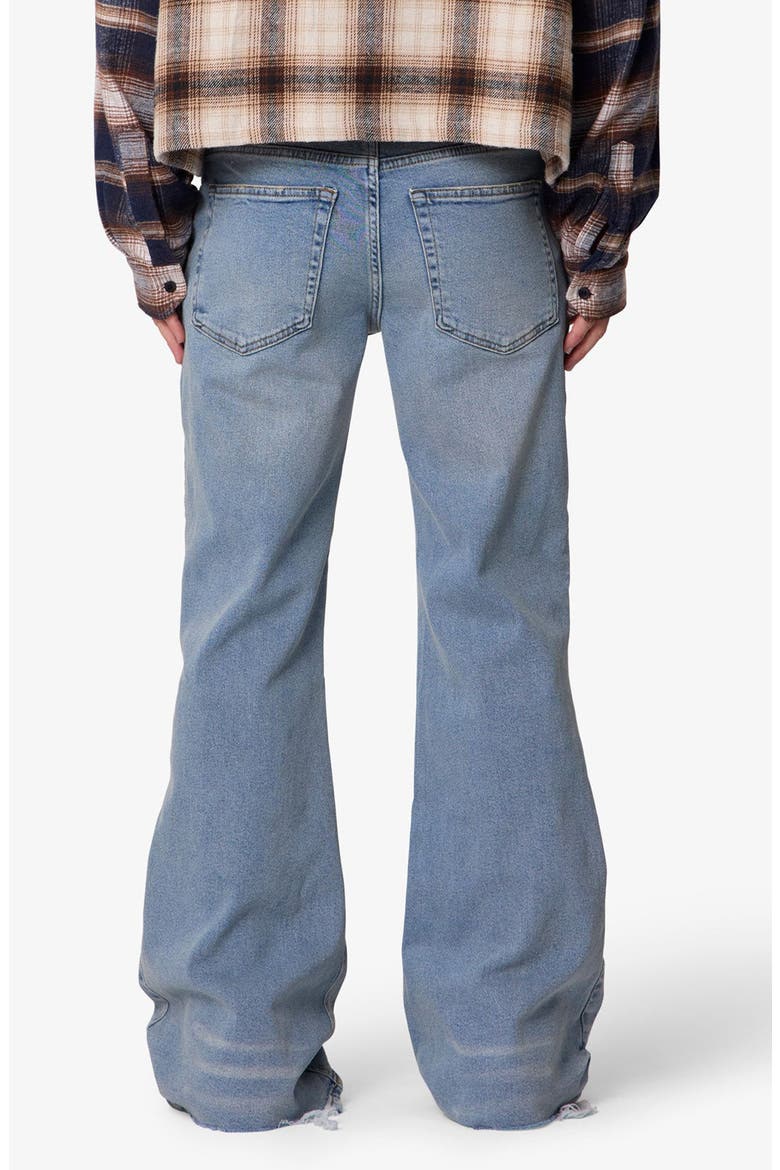 Super Flare Jeans, Alternate, color, WESTERN BLUE