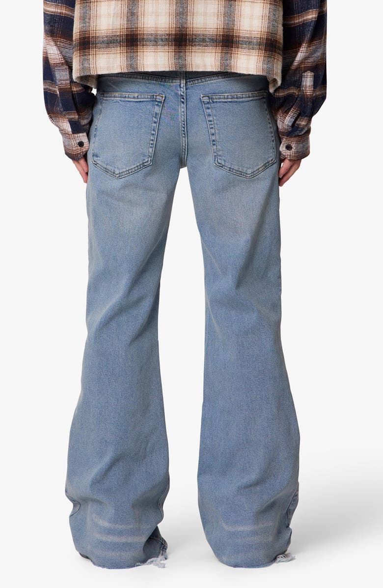 mnml Super Flare Jeans, Alternate, color, 