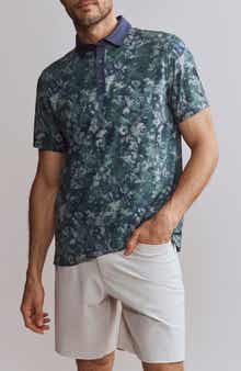 Rhone Floral Performance Golf Polo