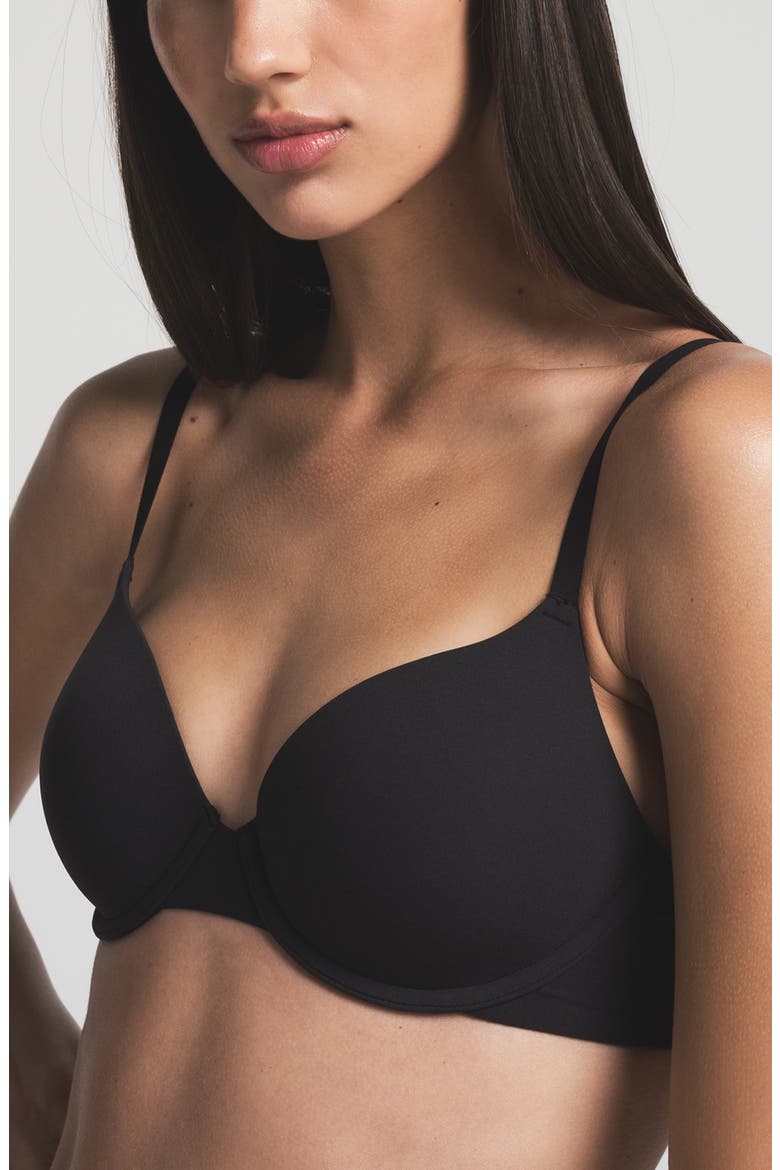 Fits Everybody T-Shirt Bra, Alternate, color, ONYX
