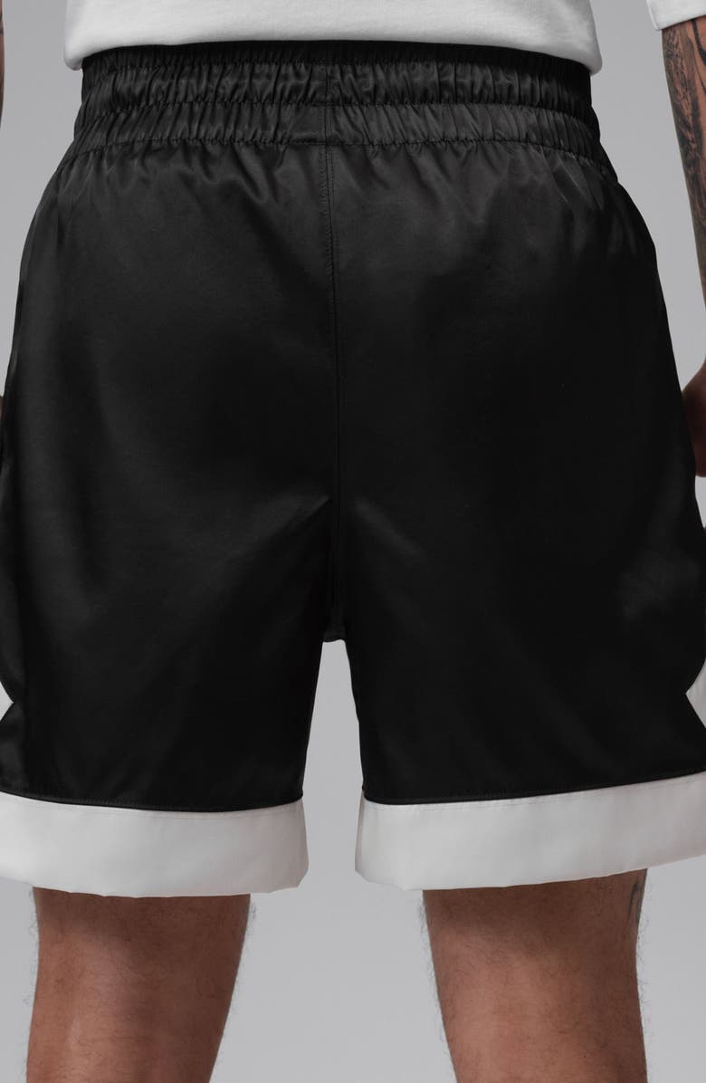 Jordan Muay Thai Shorts, Alternate, color, Black/ Sail/ University Red