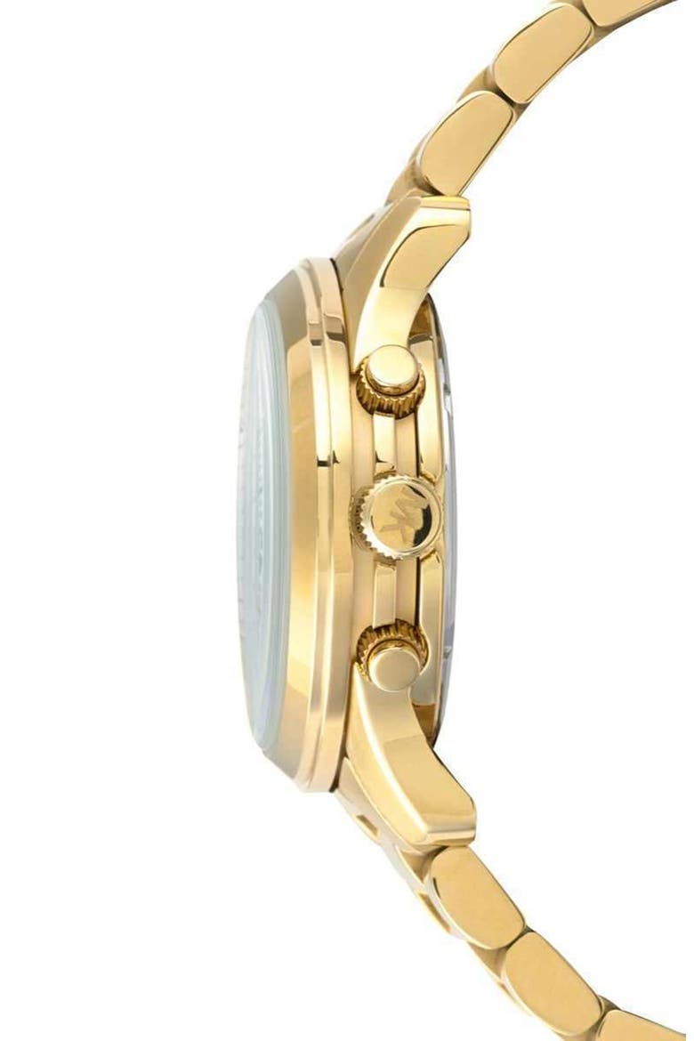 'Runway' Chronograph Watch, 38mm, Alternate, color, GOLD