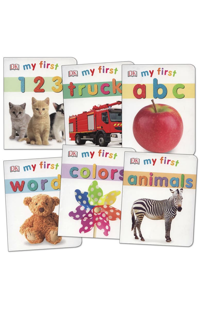 Kaplan Early Learning Company My First Learning Board Books - Set of 6, Main, color, Multicolored