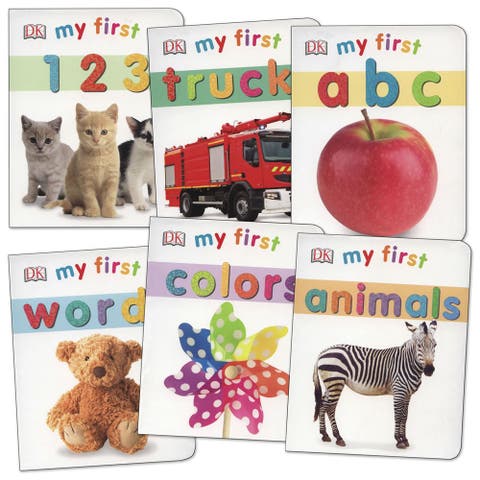 My First Learning Board Books - Set of 6