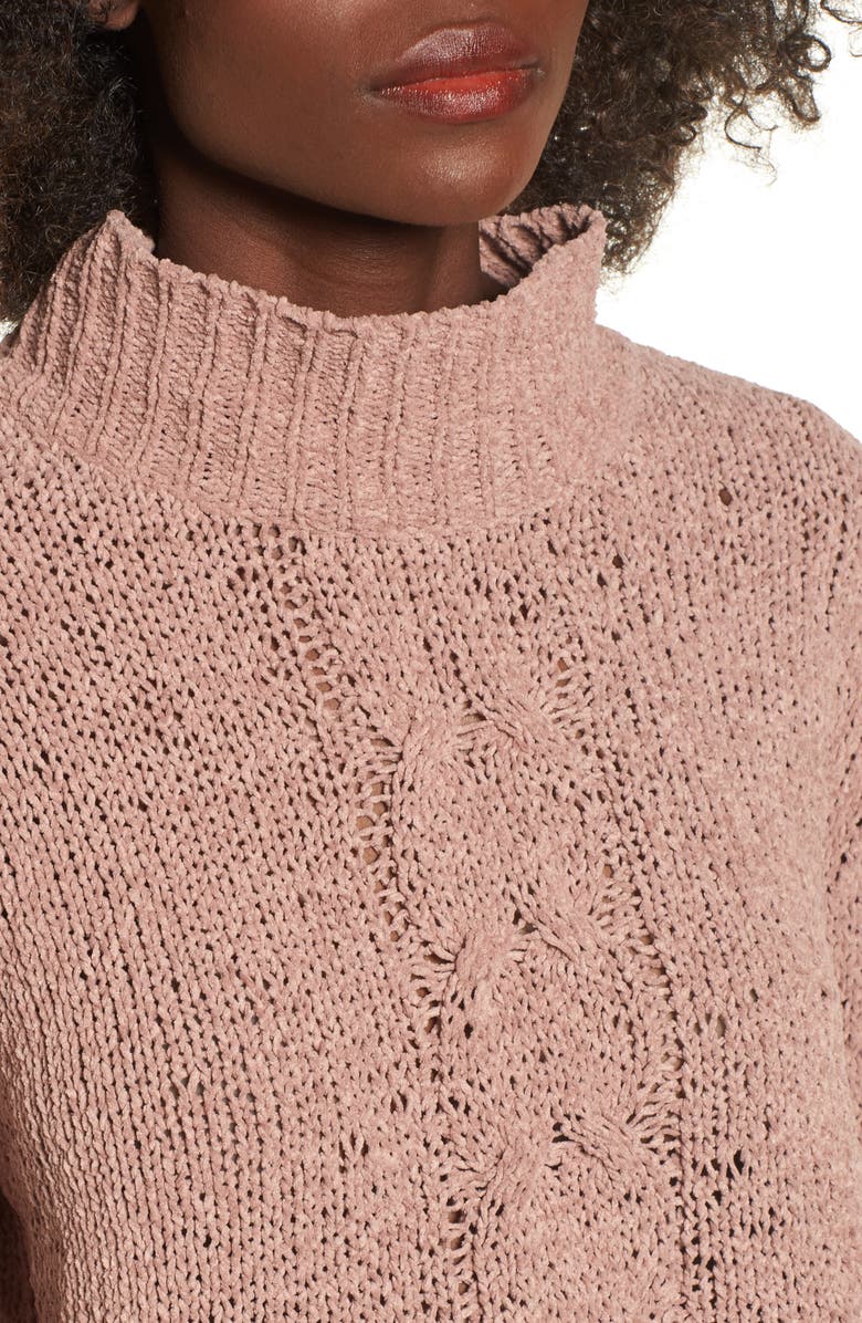 Lost + Wander Jolie Chenille Sweater, Alternate, color,
