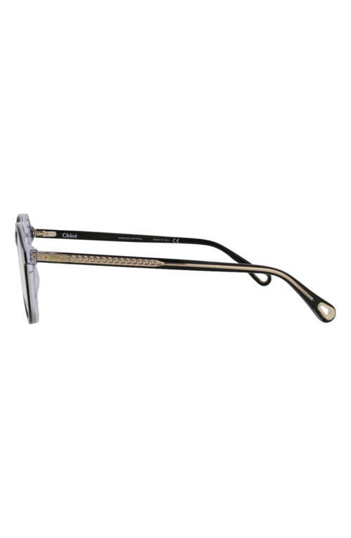 Chloé 47mm Round Optical Glasses In Multi