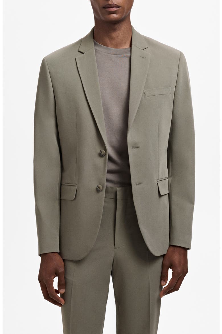Slim Fit Suit Jacket, Main, color, GREEN