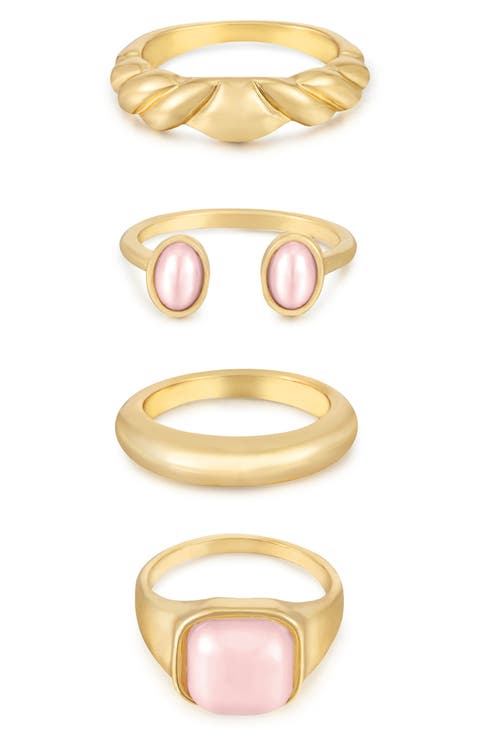 Set of 4 Ultimate Babe Ring Set