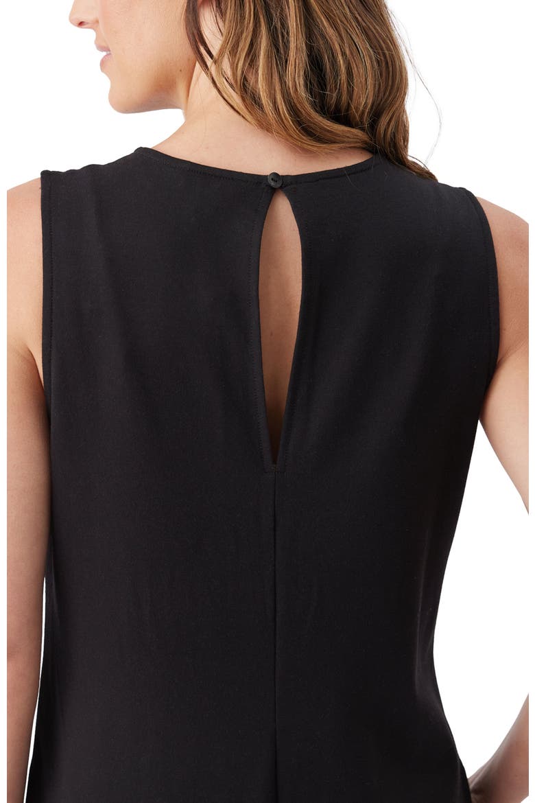 Leni Sleeveless Maternity/Nursing Jumpsuit, Alternate, color, Black