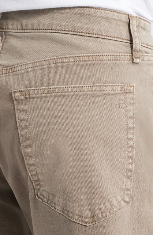 Rag & Bone Fit 4 Aero Stretch Straight Leg Jeans In Dark Taupe