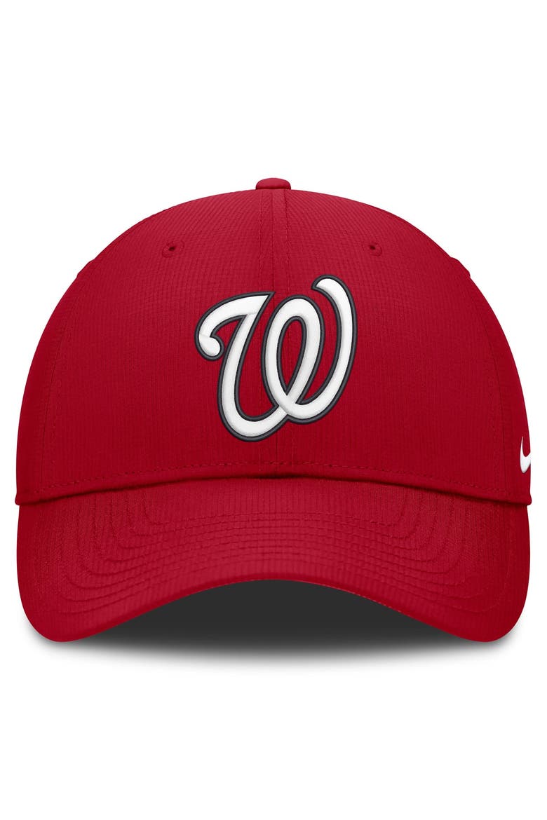 Men's Nike  Red Washington Nationals Dri-FIT Club Adjustable Hat, Alternate, color, Red