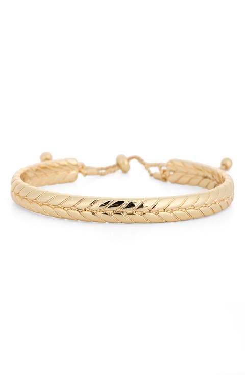 Chevron Adjustable Bracelet