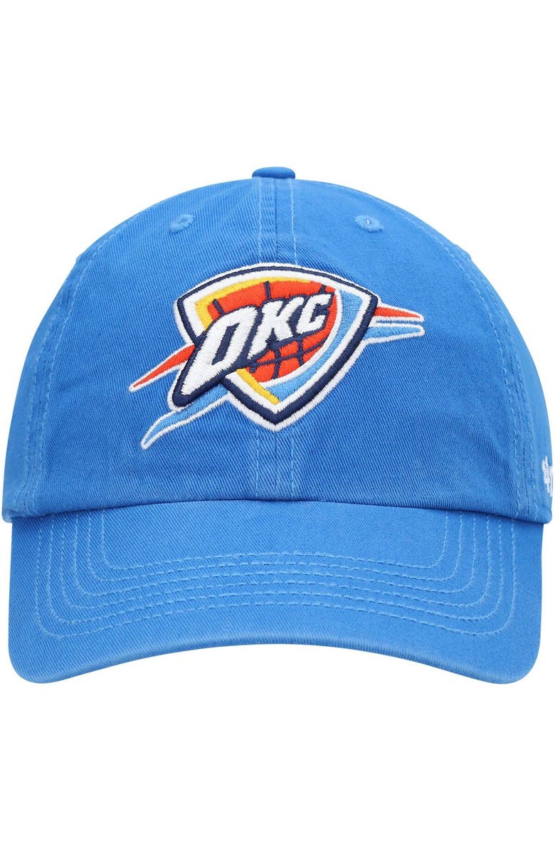 '47 Men's '47 Blue Oklahoma City Thunder Team Franchise Fitted Hat, Alternate, color, 