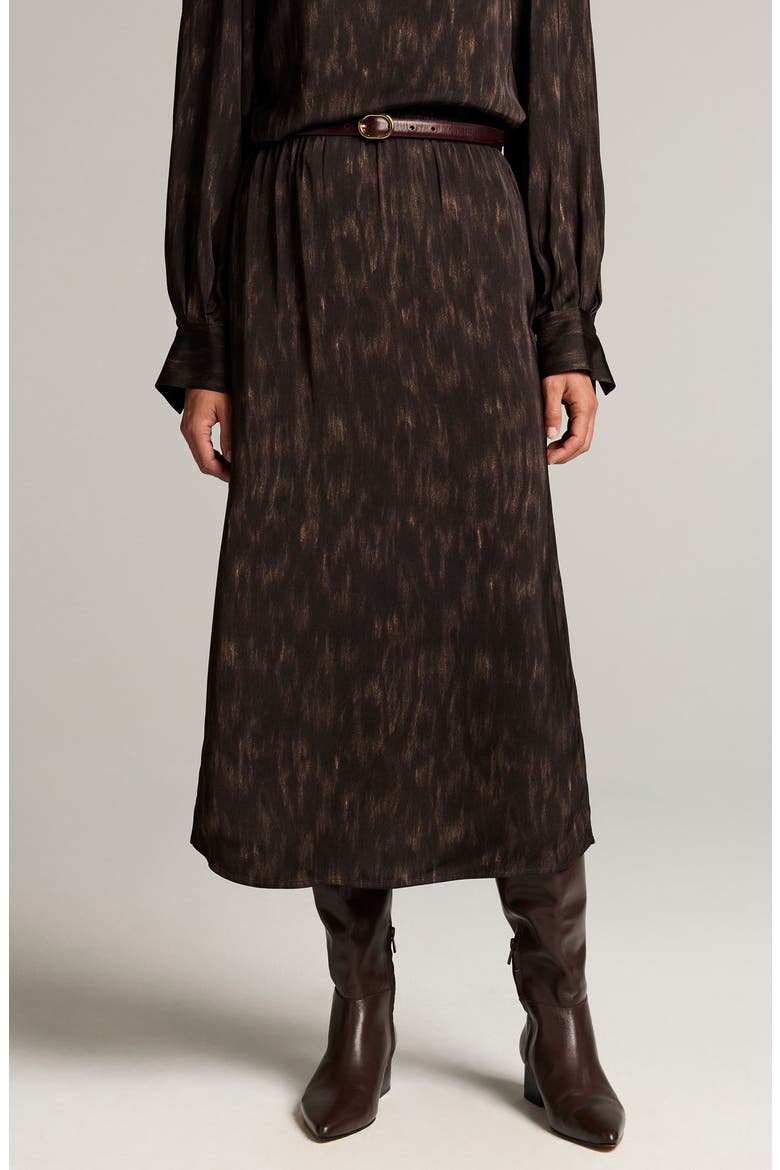 Midi Skirt, Main, color, CINDERWOOD COMBO