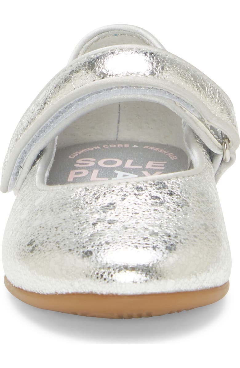 Sole Play Polina Metallic Mary Jane Flat, Alternate, color,