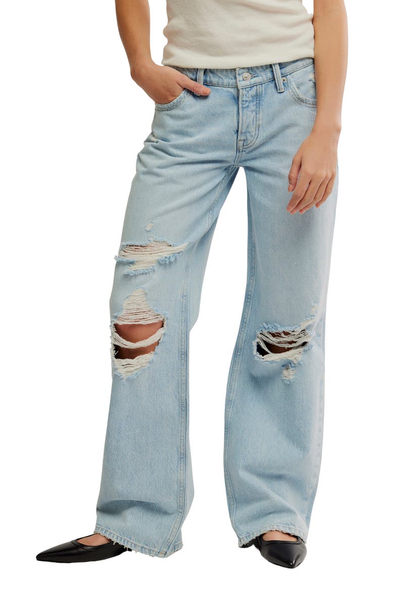 Tennessee Boyfriend Jeans, Main, color, INDIGO RUIN