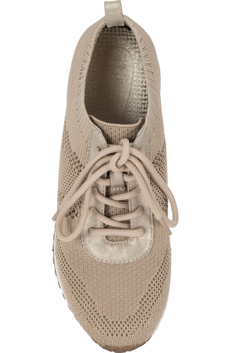 BARETRAPS Palta Knit Sneaker, Alternate, color, Champagne
