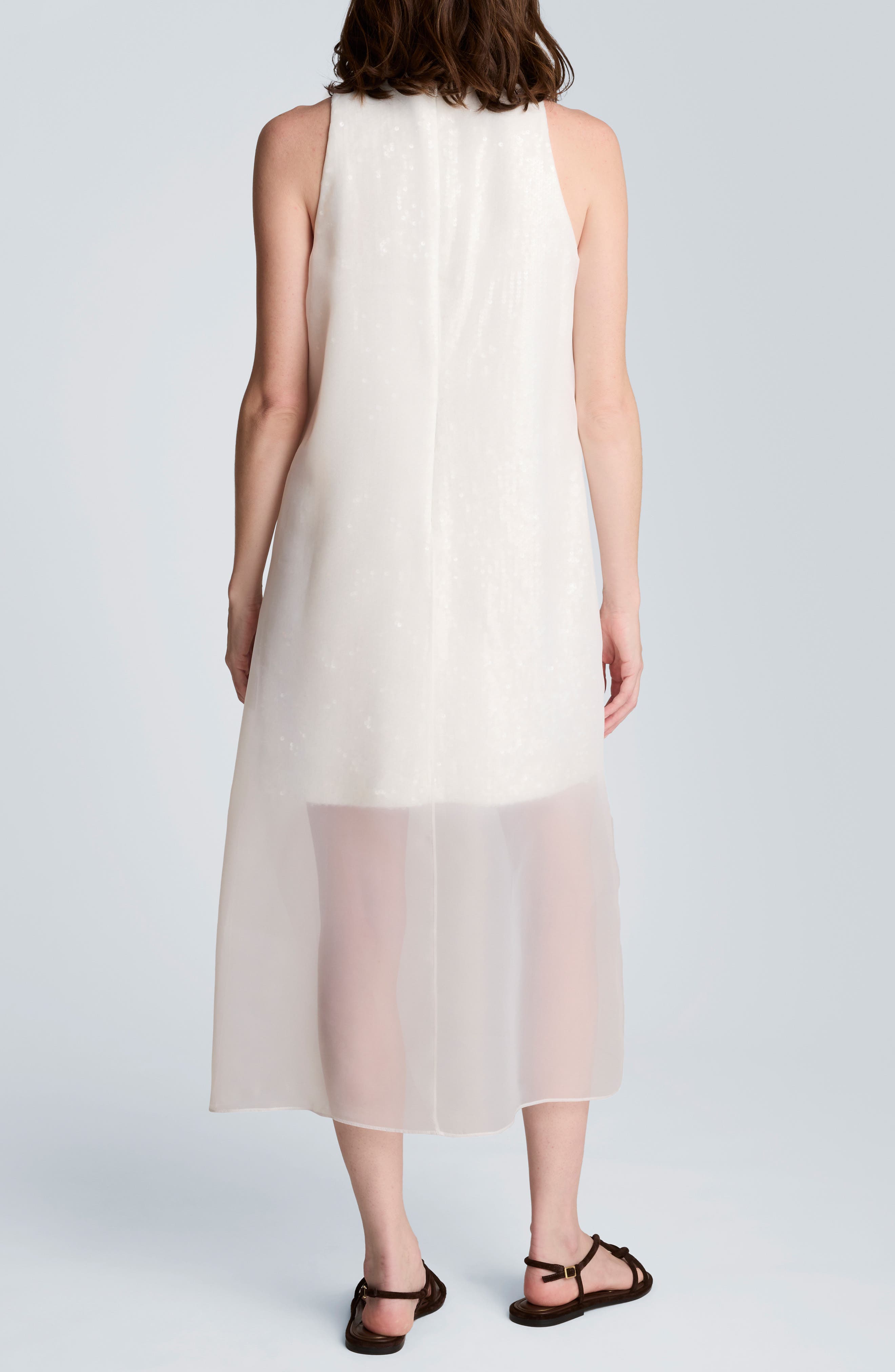 Sheer Overlay Dress - image 2